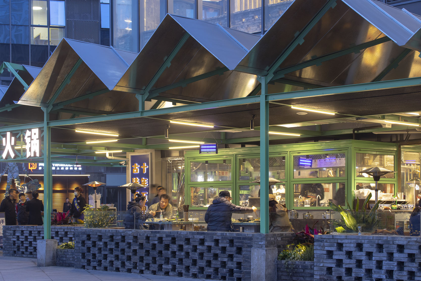 街边的绿色伞棚 · 五里关麓坊店 · 凡筑ArchFAN丨中国成都丨凡筑ArchFAN(成都凡筑建筑设计事务所有限公司)-76