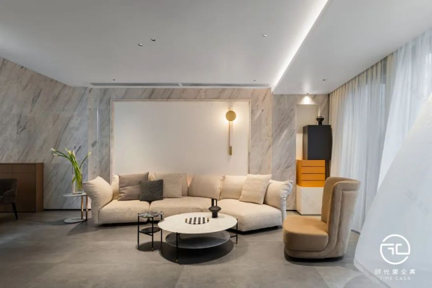 亚特兰蒂斯 560㎡现代简约别墅丨中国成都丨时光里全案设计-30