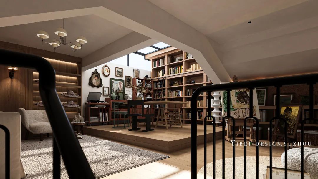 法式复古梦宅丨中国苏州丨一贝设计-27