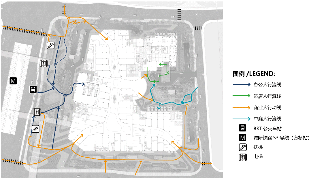 应梦雪窦,山水桃源 | 宁波金茂广场(商业+办公)-31