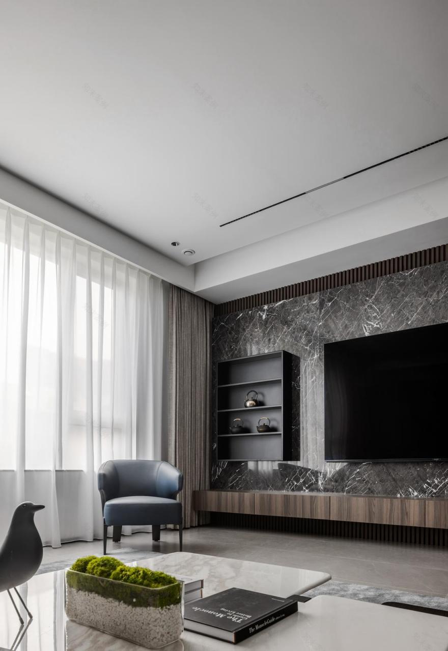 东方诗意父母房 · 旷达雅居的现代演绎丨触觉设计-26