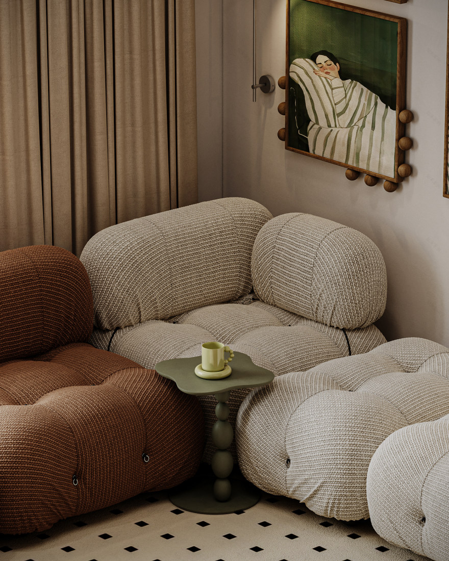 2026年 阿卜哈工作室客厅丨沙特阿拉伯丨SHI studio-19