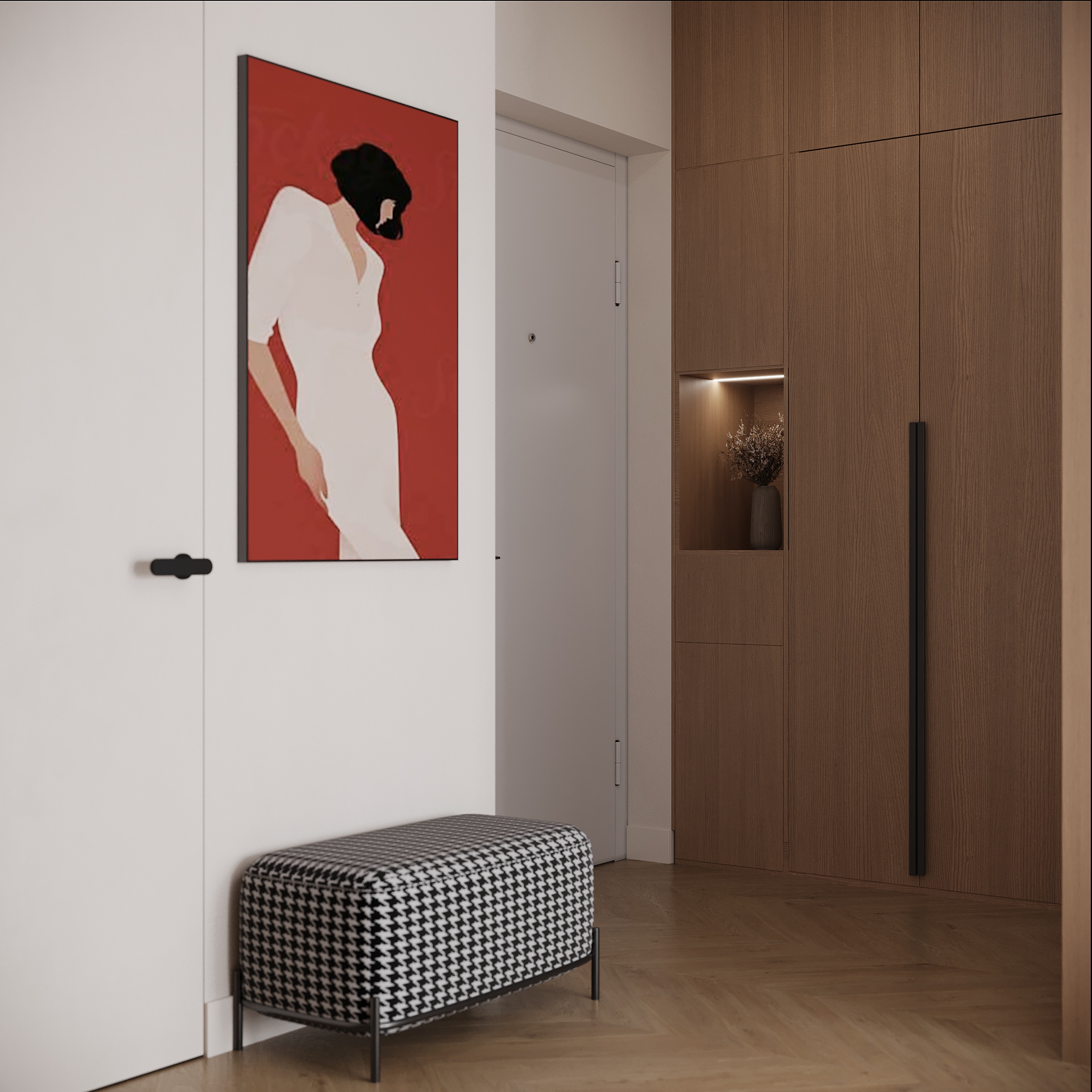 An apartment for a young women-1