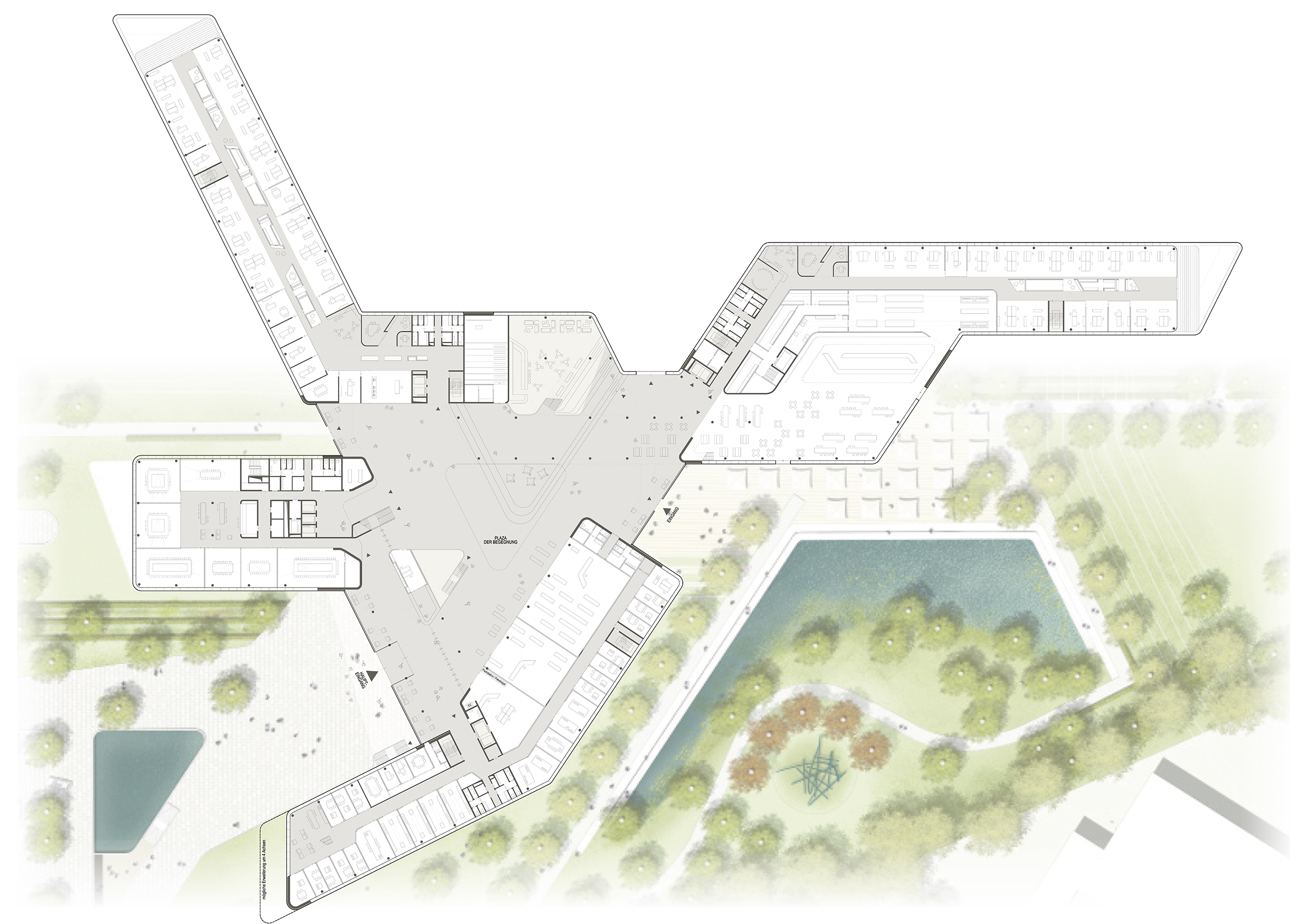 奥乐齐北办公楼丨德国丨BAID Architekten-41