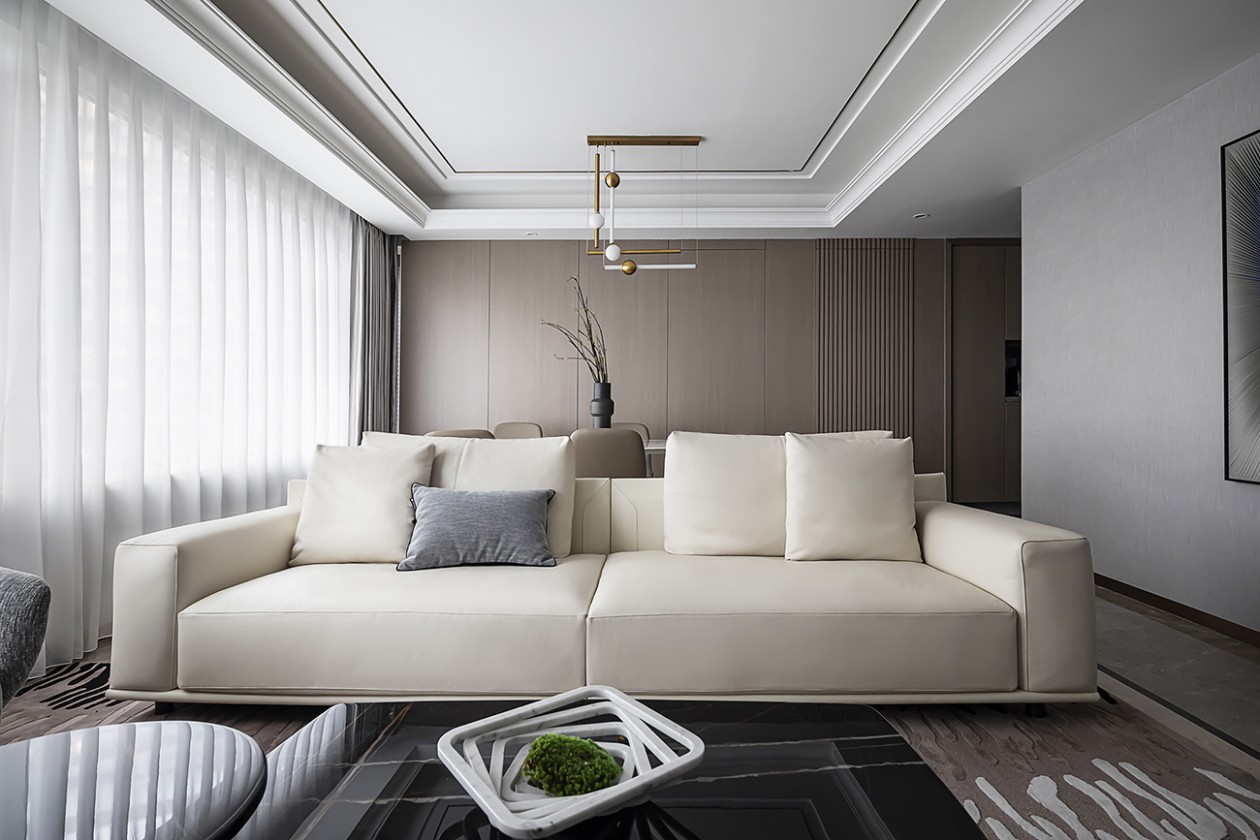 奥体精装修,颠覆空间感觉收纳隐形门呈现精致简约风-8