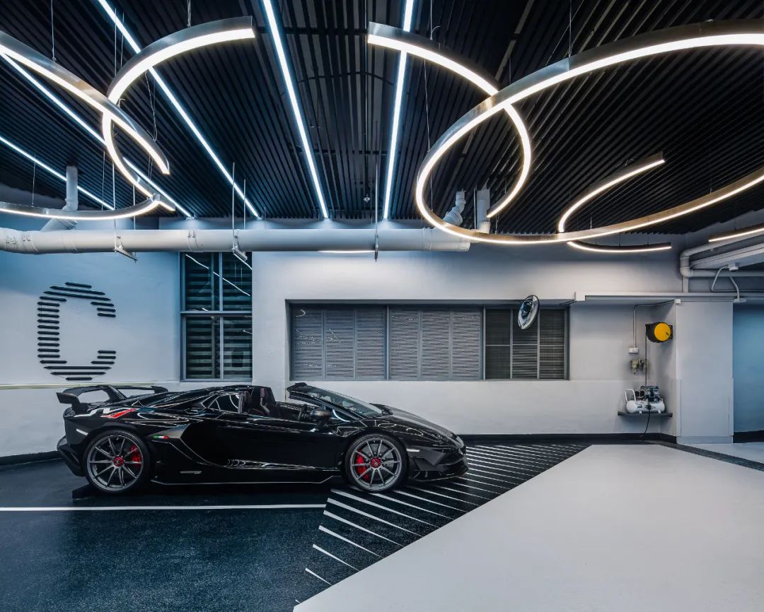 1000㎡私家车库，自由流动的“跑车博物馆”丨OFT设计-34