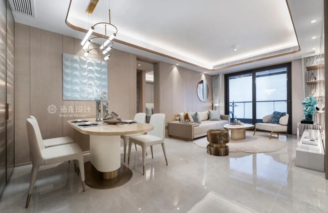 融创·上海青雲壹号样板房 | 都市简约风之家-4