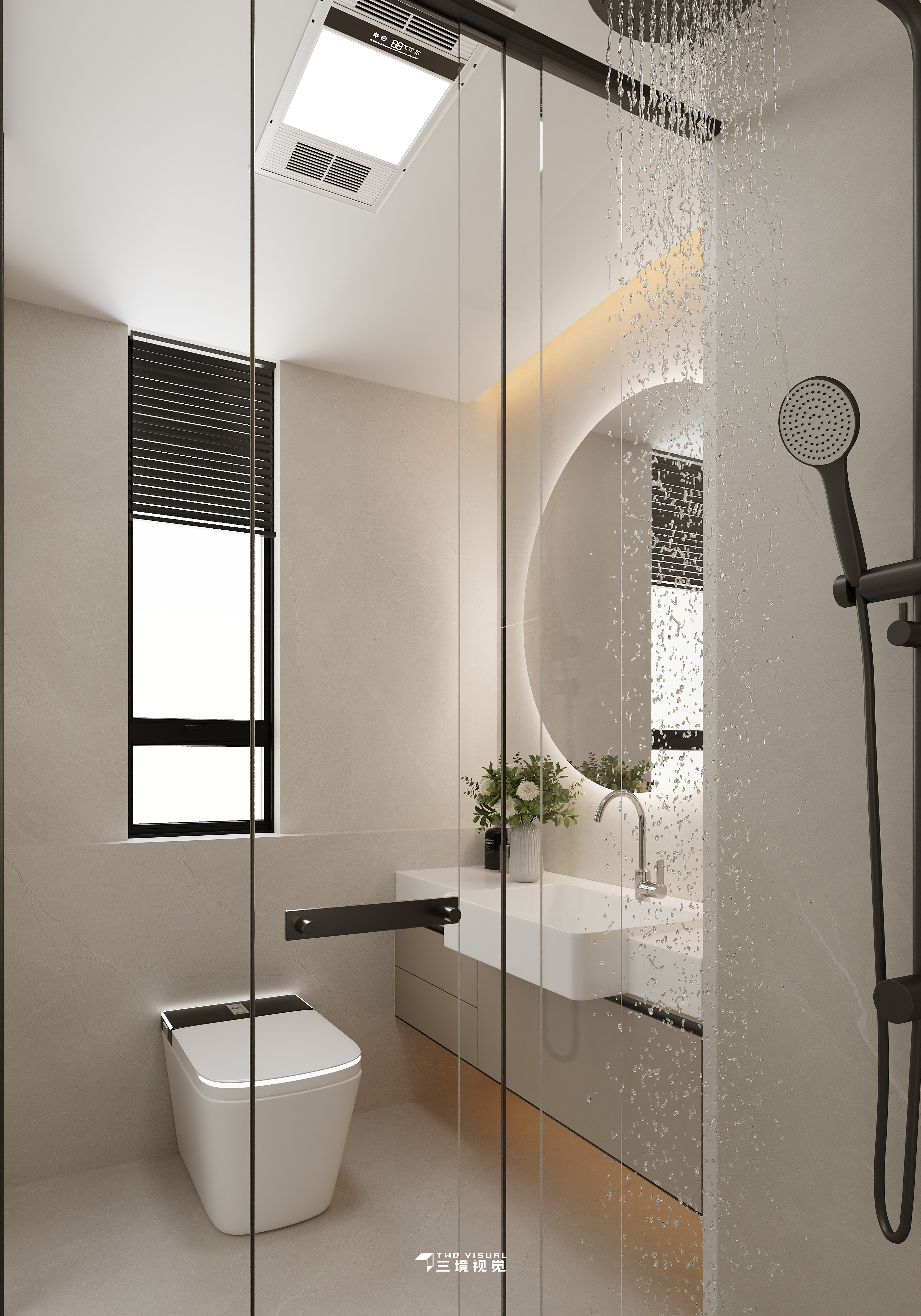 住宅-原木现代风客厅卧室设计-20