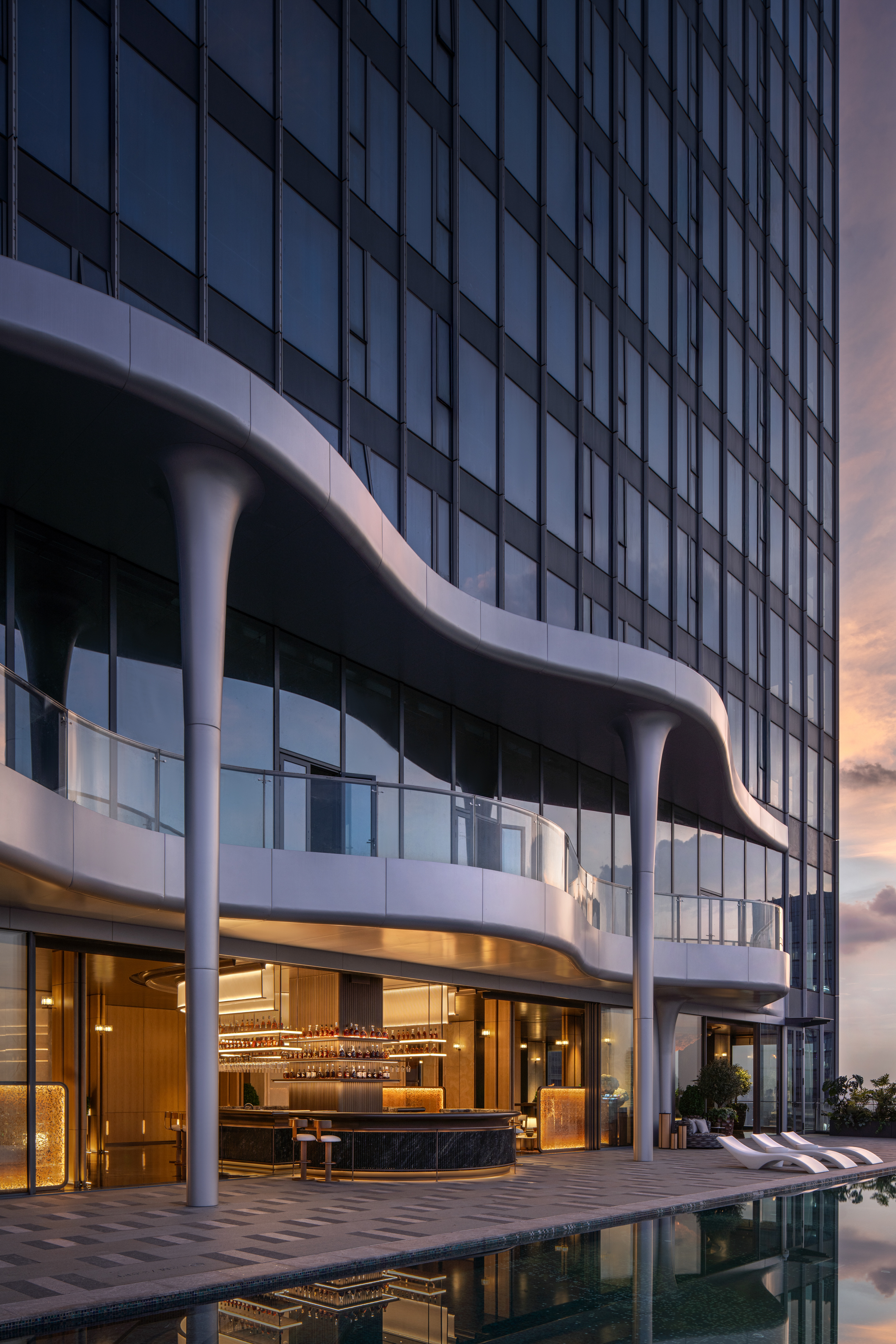 新作 CBD云端会所，都会「精神自留地」丨中国广州丨EGD亦境设计-4