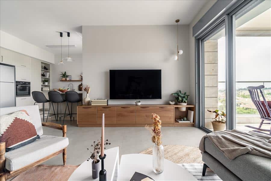 נטע גוטמן | עיצוב פנים דירה 4 חדרים בהוד השרון - PICKINTERI-9