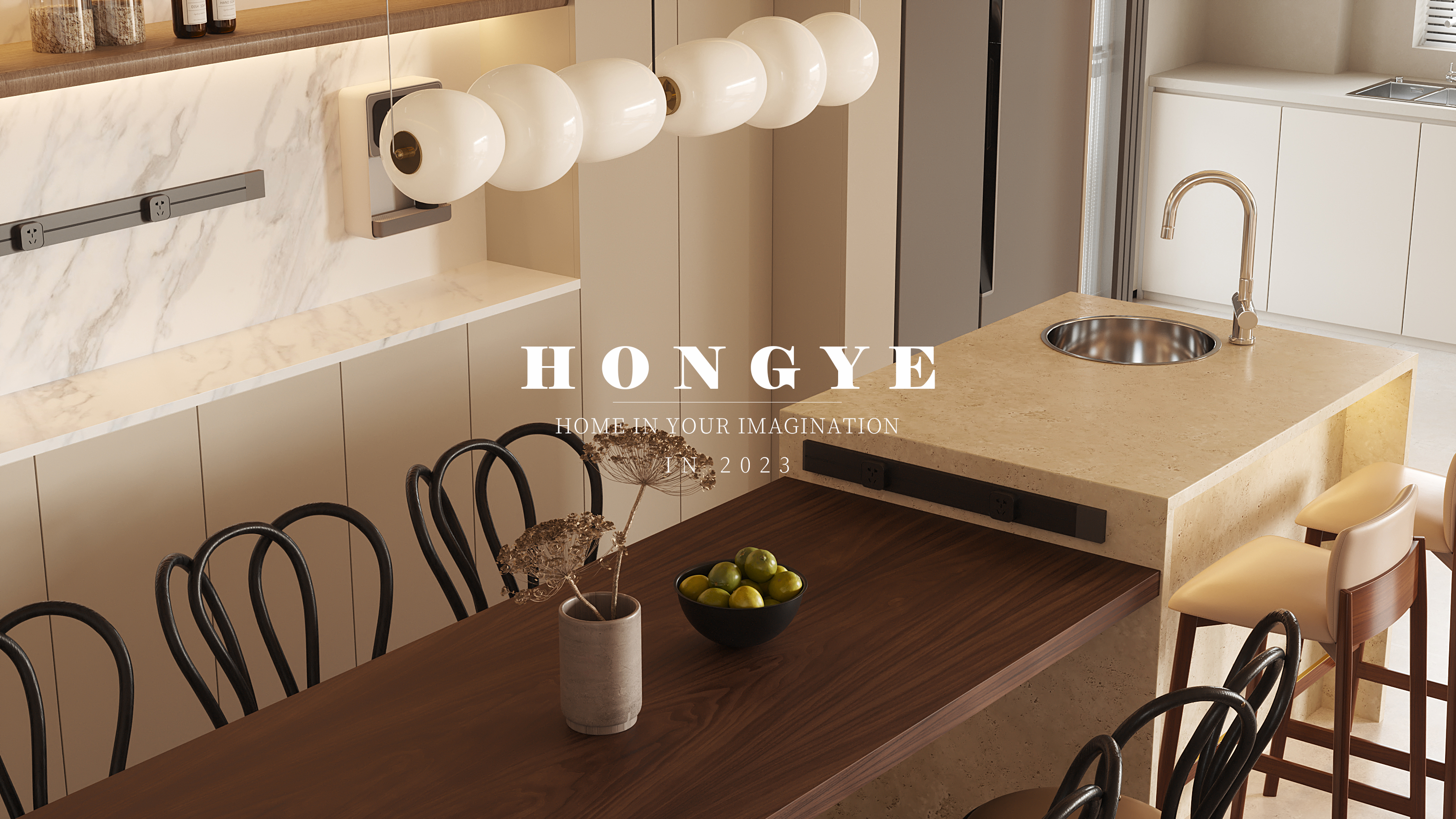 鸿烨表现|现代简约奶油风-4