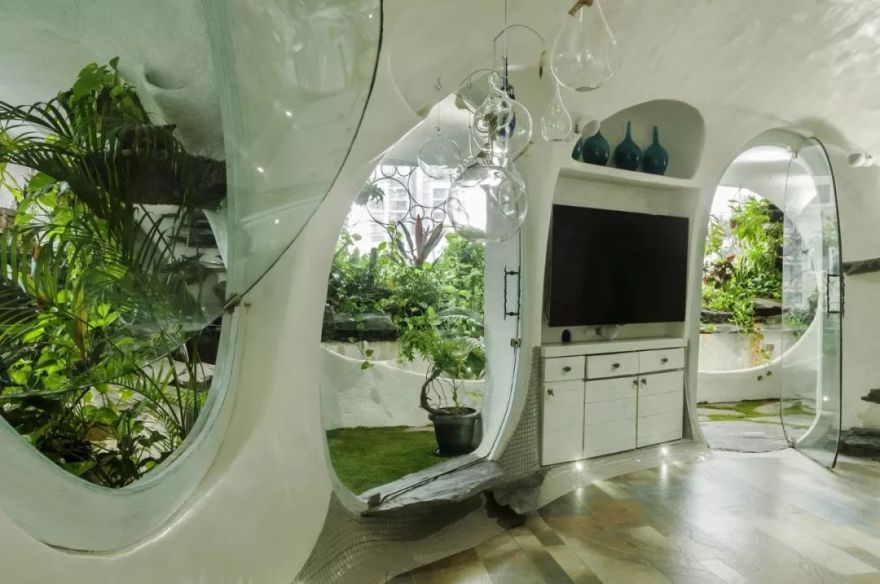 孟买野生公寓 | 植物环绕的有机设计-21