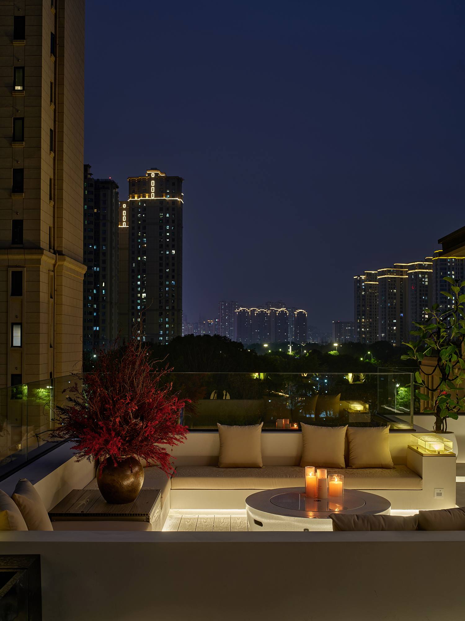 浙江360m²克制与温柔丨中国温州丨柒筑空间设计,侑光软装设计-81