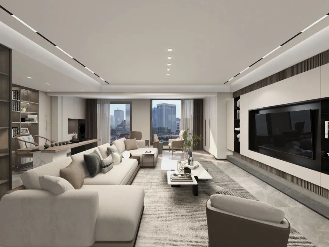 深圳如愿空间设计｜当家的边界被打开，人与生活的关系也随之丰盈-4