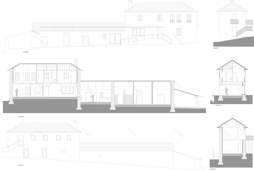 葡萄牙 Airães 村 19 世纪乡村住宅的精致翻新-35