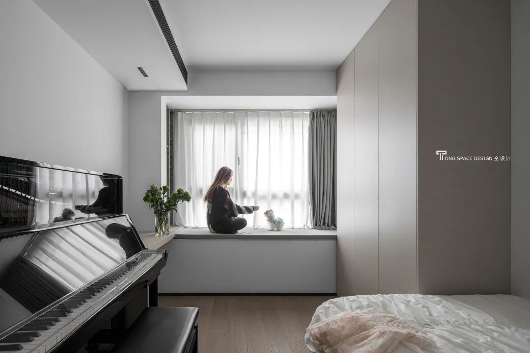 夜曲 · 现代极简诗意空间,舞动人生的精彩丨仝设计-5