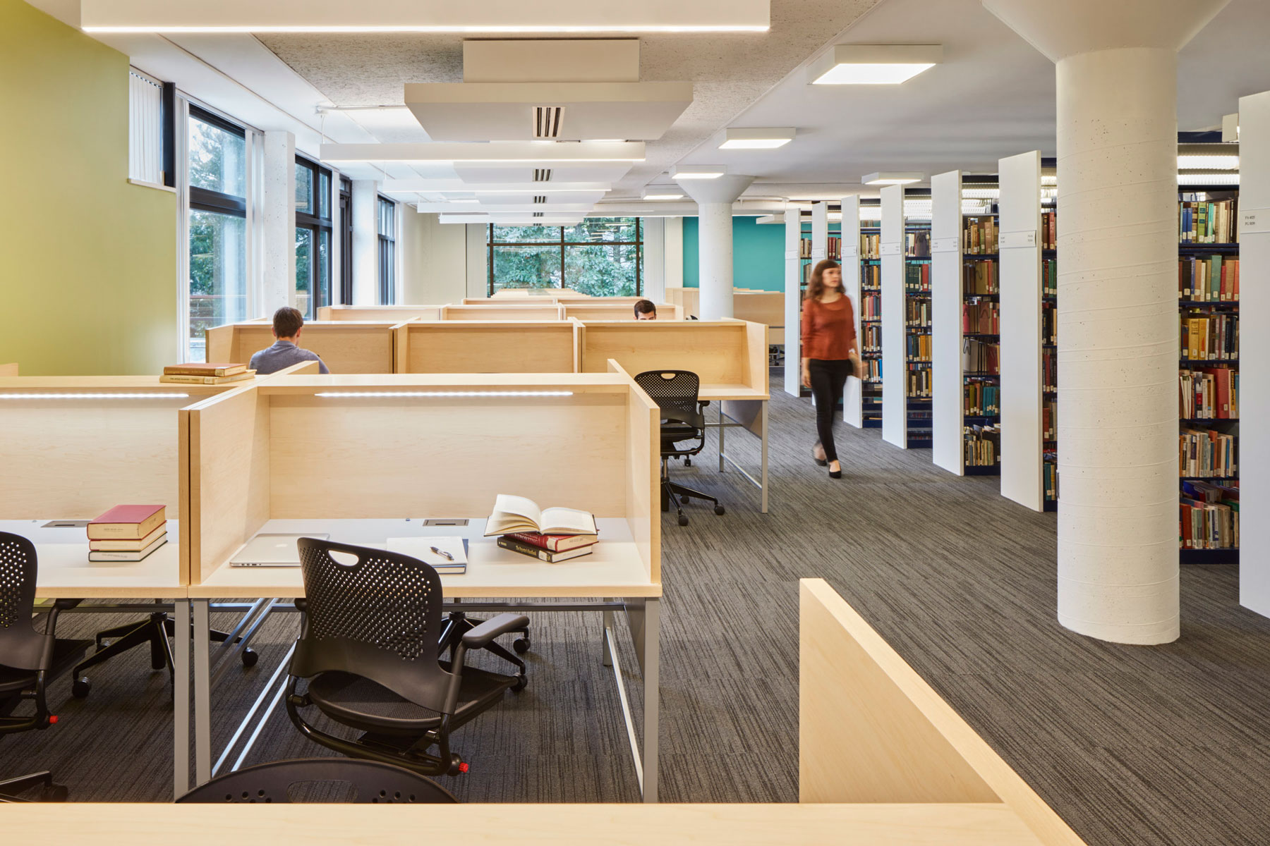 巴布森霍恩图书馆翻新工程丨美国丨Finegold Alexander Architects-28