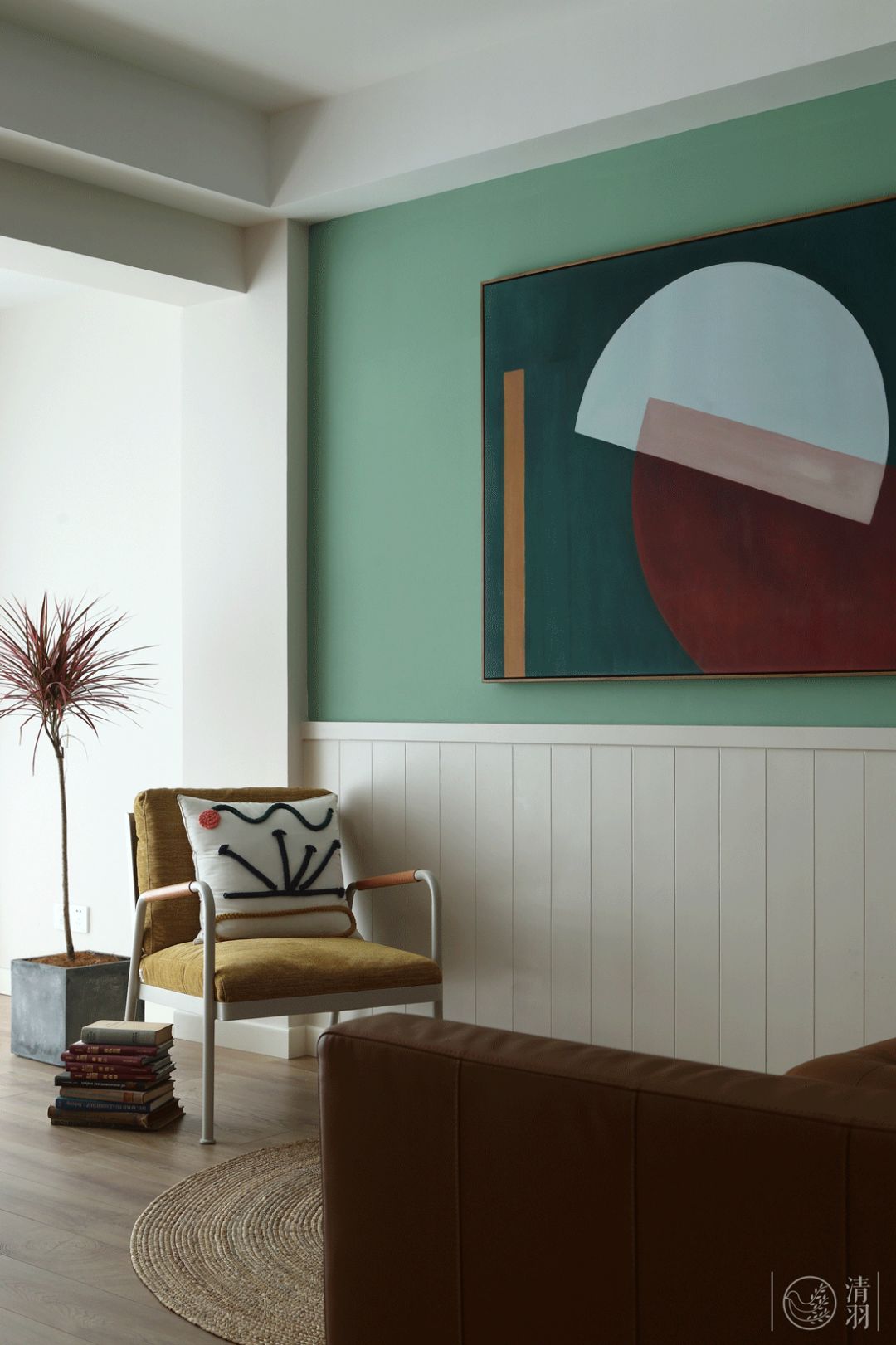 成都高新区 109㎡轻复古之家 | 生活因黄而跳跃，空间因设计而美好-44