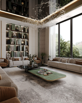 LUXURY MODERN MEN MAJLIS DESIGN IN KSA
