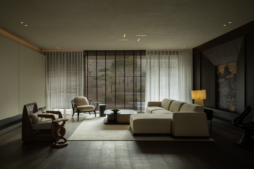 武汉450㎡静谧别墅,现代东方丨中国武汉丨卓元设计-36