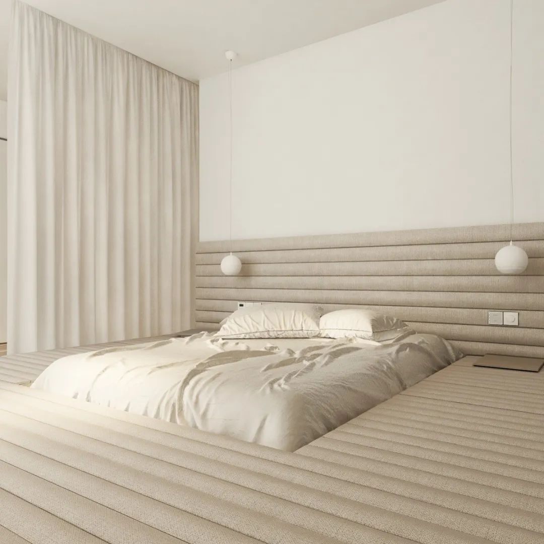 南京金地悦丰华样板间 | 卧室设计新思路-125