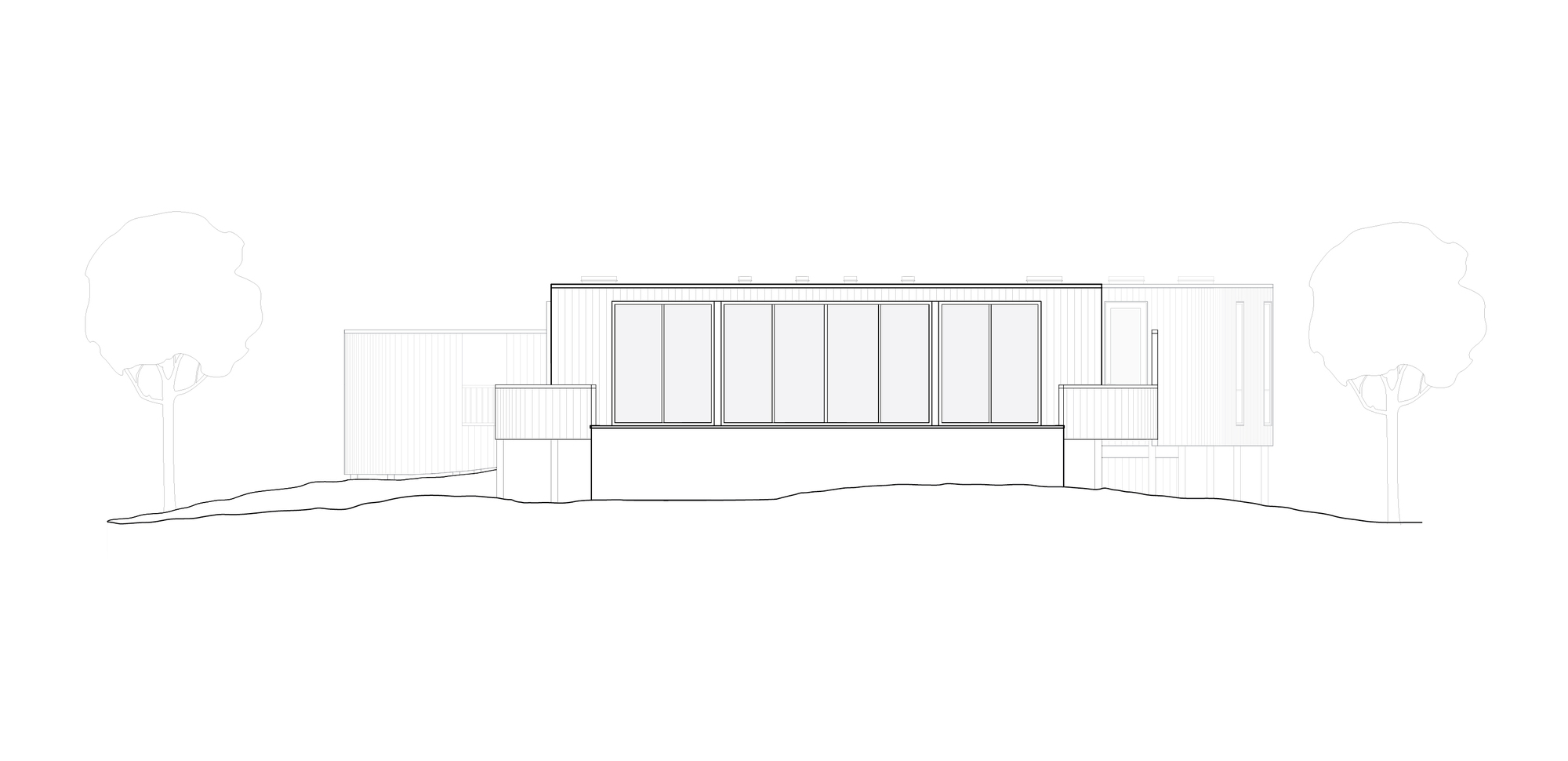 宁静的都市避暑胜地——1100 建筑师打造的 Amagansett 别墅-23