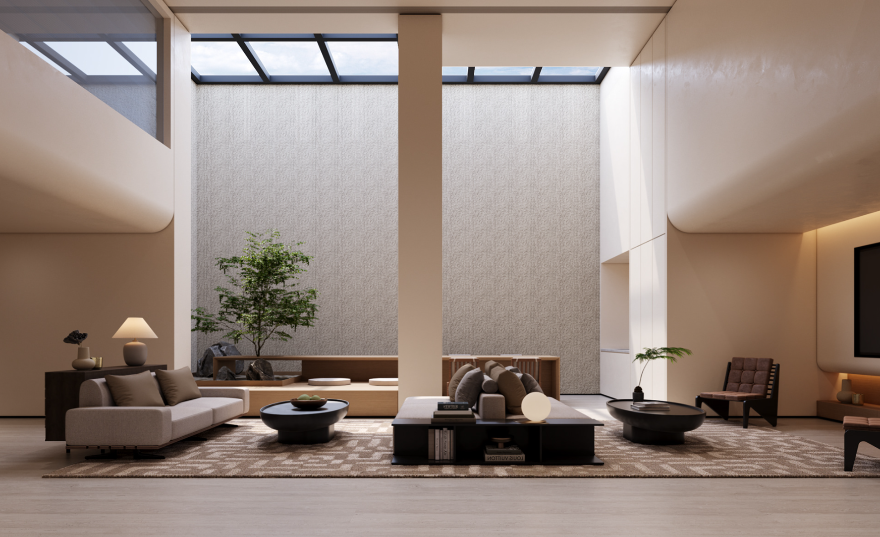 350㎡ 现代简约 大别墅-1