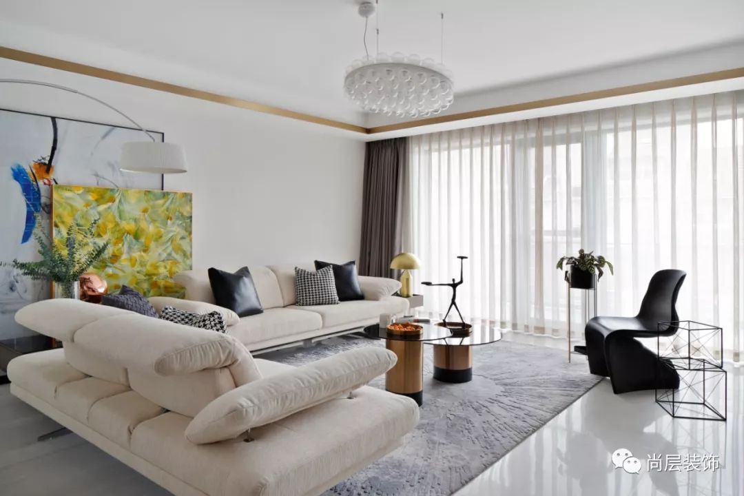 350M²现代别墅,定制家的艺术与温度-39