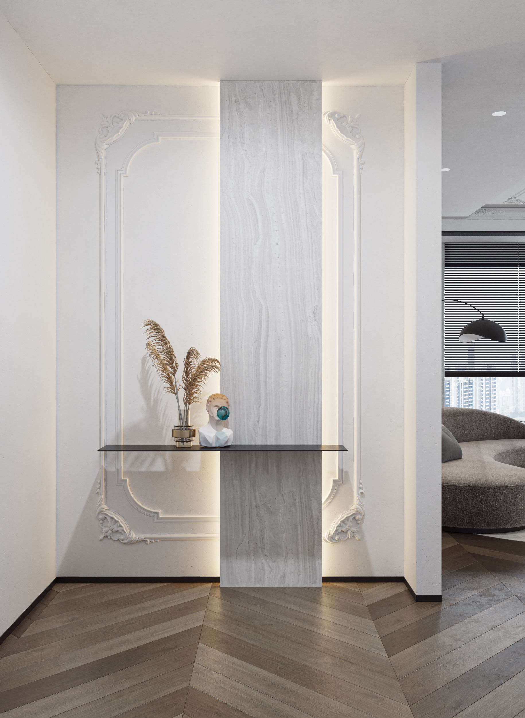 现代平层公寓设计丨JJOKERLIET-3