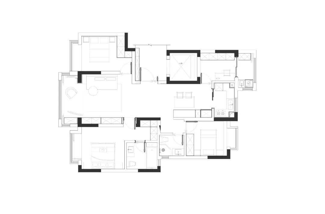 奶油感品质婚房设计丨中国南京丨熹维设计-14