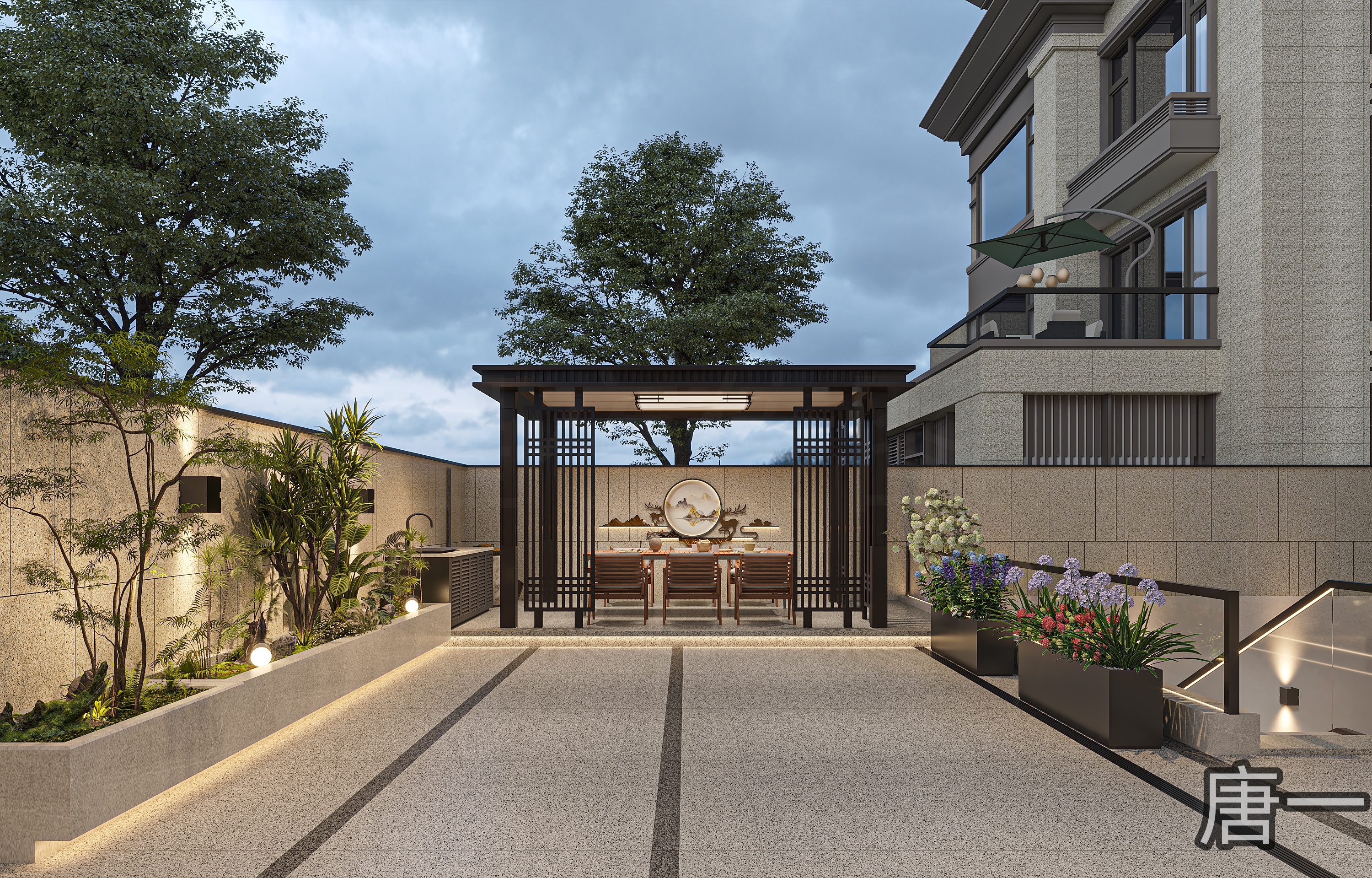 梦想中的庭院设计-6