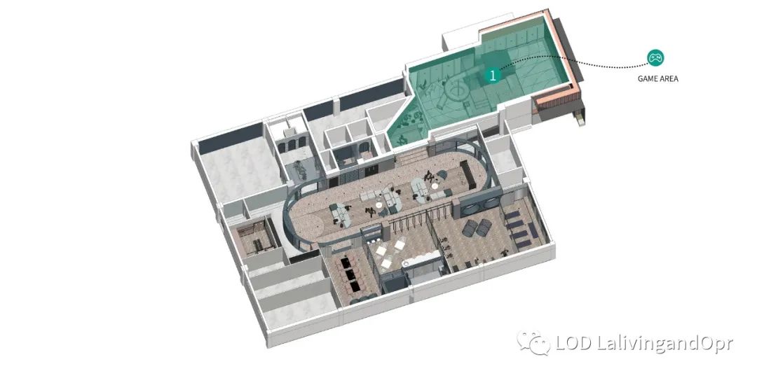 上海银州魔方公寓室内设计丨中国上海丨LOD朗奥建筑-60