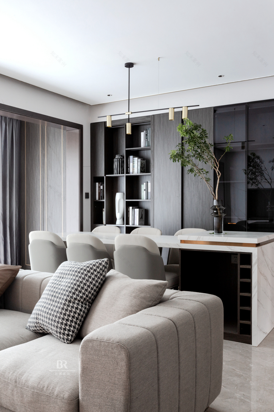 中粮祥云现代风格装修设计案例丨兄弟装饰-19