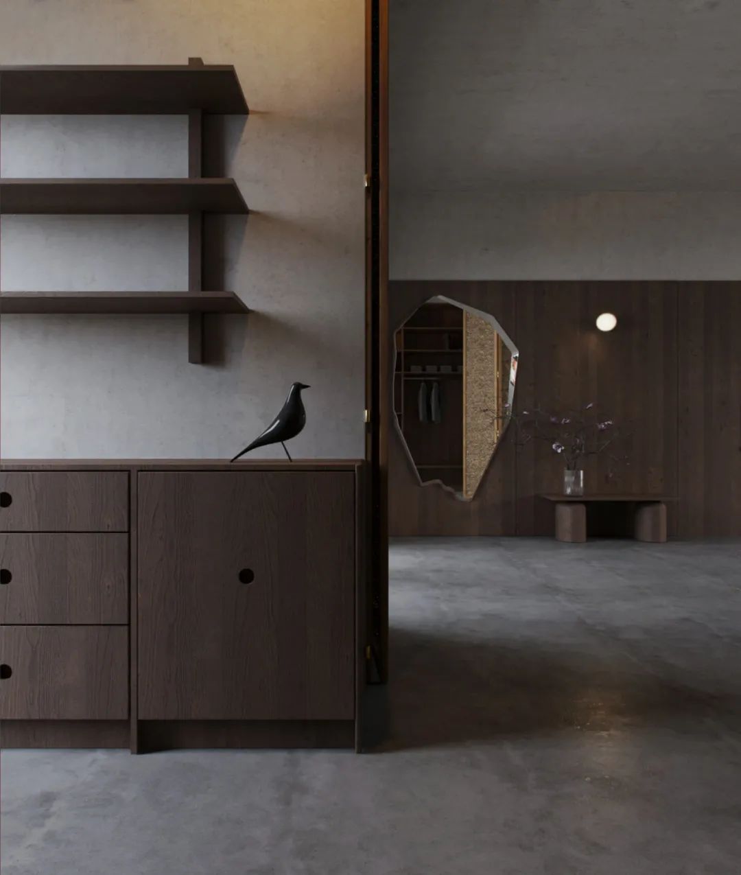 140㎡原木简约公寓丨Need Design-39