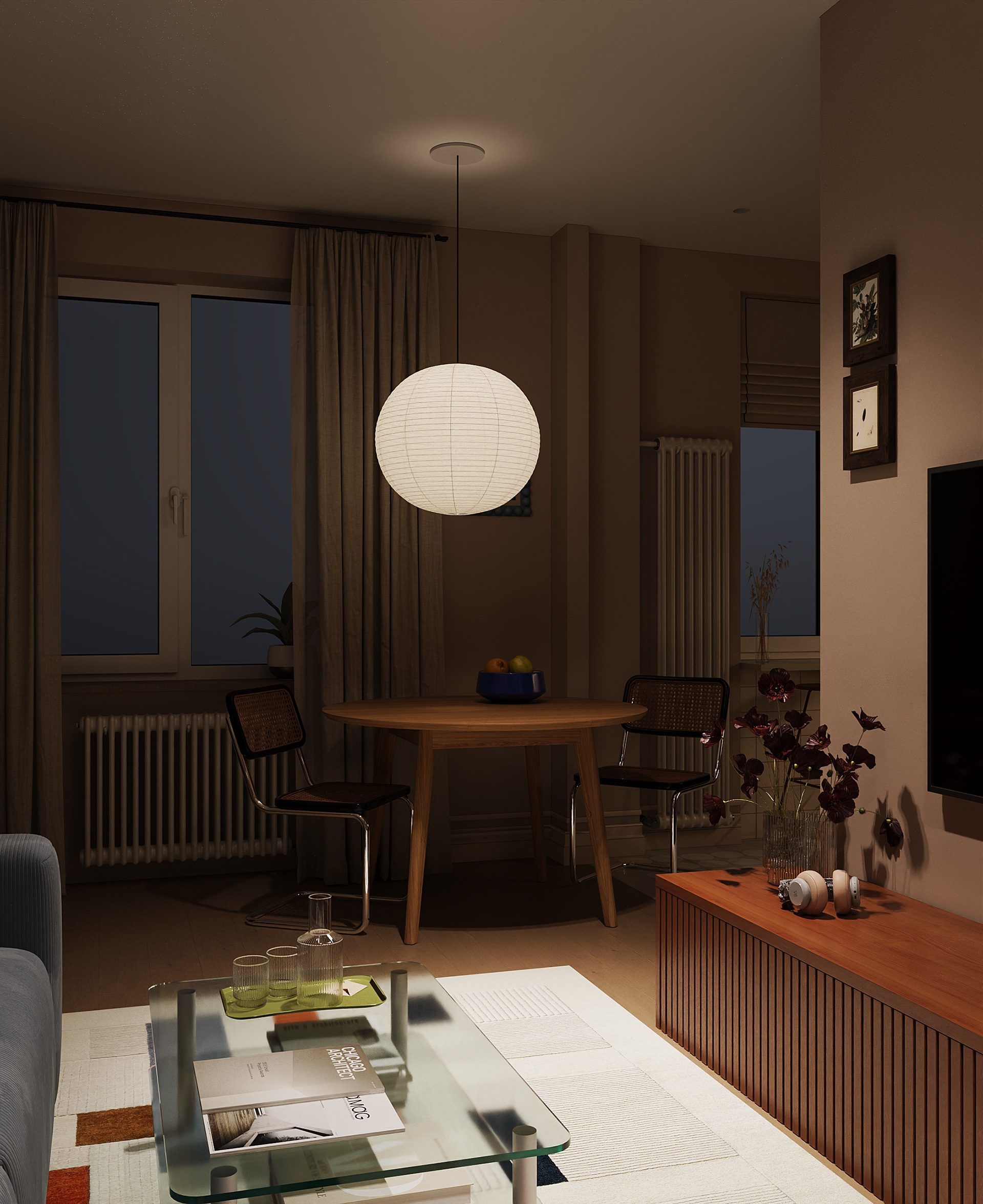 Unnatov（Юннатов）公寓设计项目丨俄罗斯莫斯科丨设计师萨沙·米哈伊洛娃-22