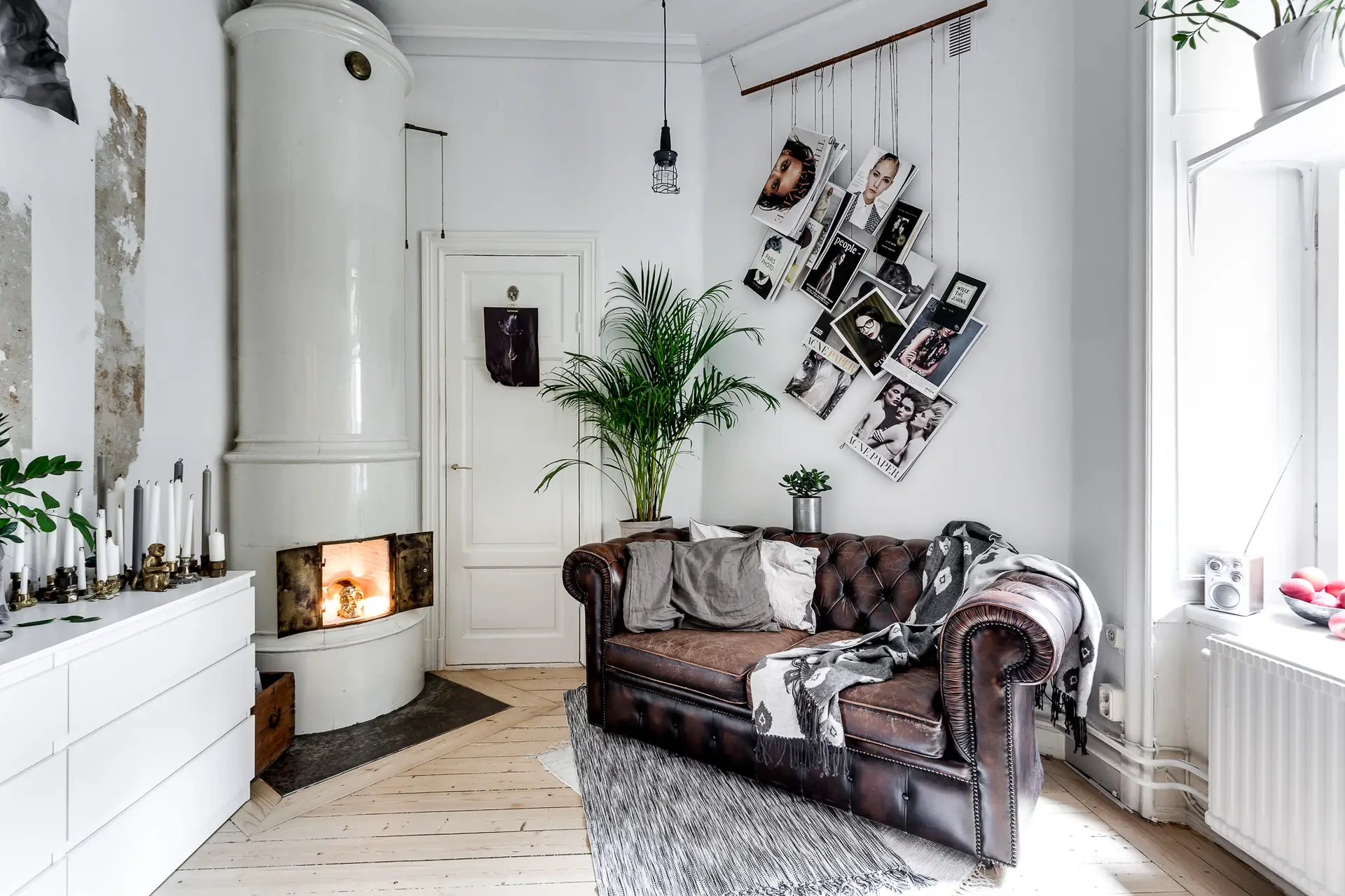 "瑞典 17m²小空间精致公寓设计"-3