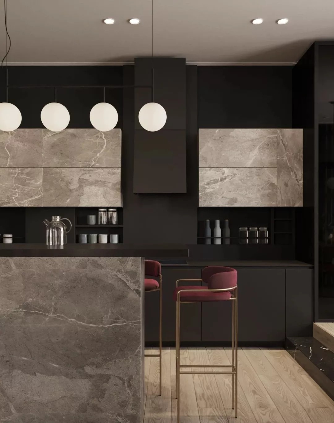 白俄罗斯 Zrobym 建筑事务所 272㎡现代轻奢公寓设计-29