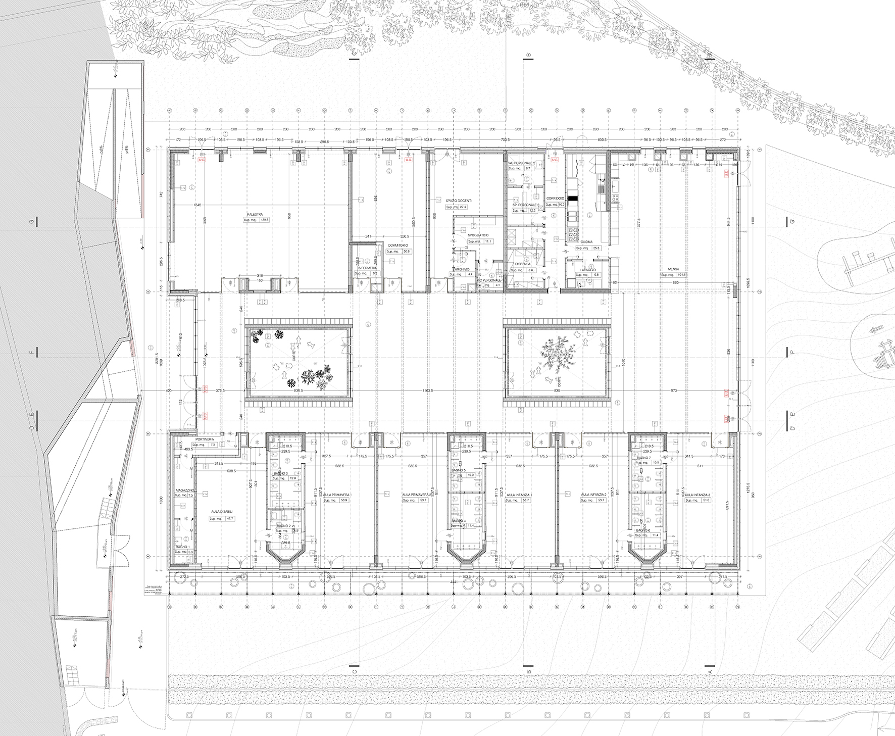 诺亚方舟幼儿园丨意大利丨C+S Architects-32