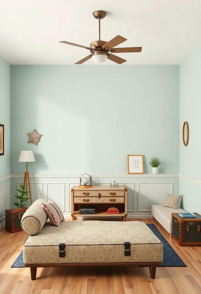 探索风格:打造复古旅行风男孩青少年房间-55