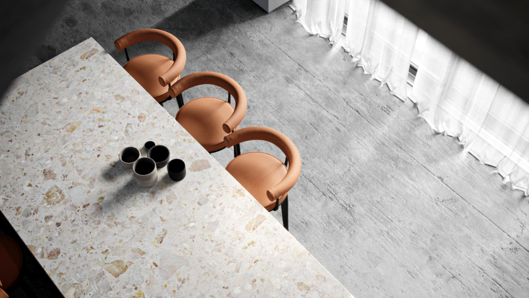 Open kitchen, Dining area-1