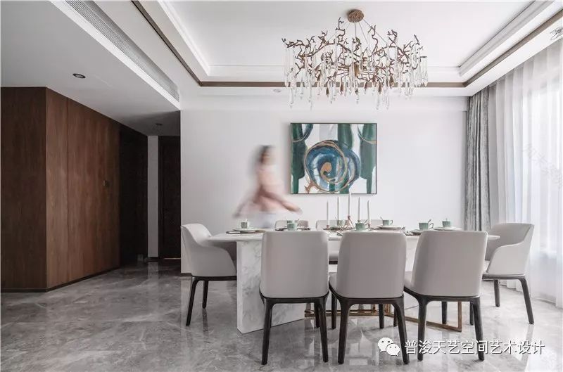 《流金岁月》 | 东方内敛遇西方浪漫,打造 210㎡尊贵空间-33