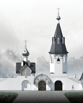 前基列耶沃庄园东正教小教堂建设及领地改善项目丨俄罗斯莫斯科丨莫斯科建筑学院“教堂建筑”教研室