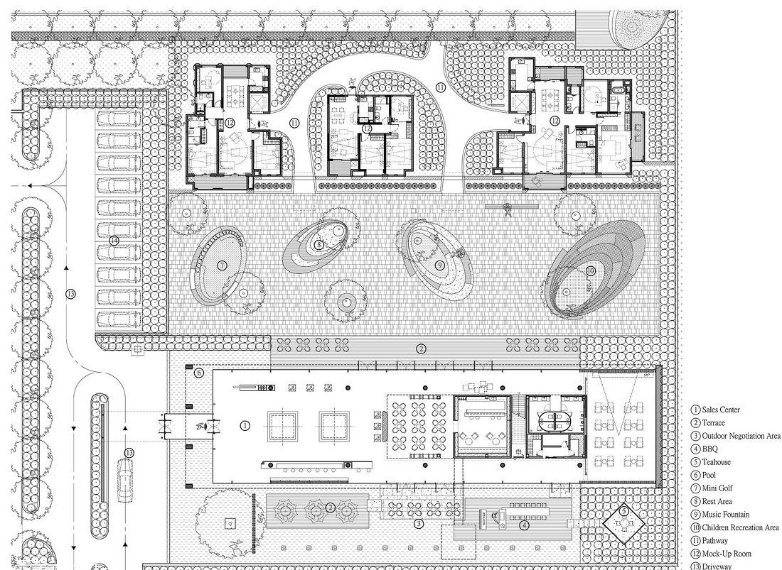 方磊丨壹舍设计作品—宁波欢乐海岸售楼处-30