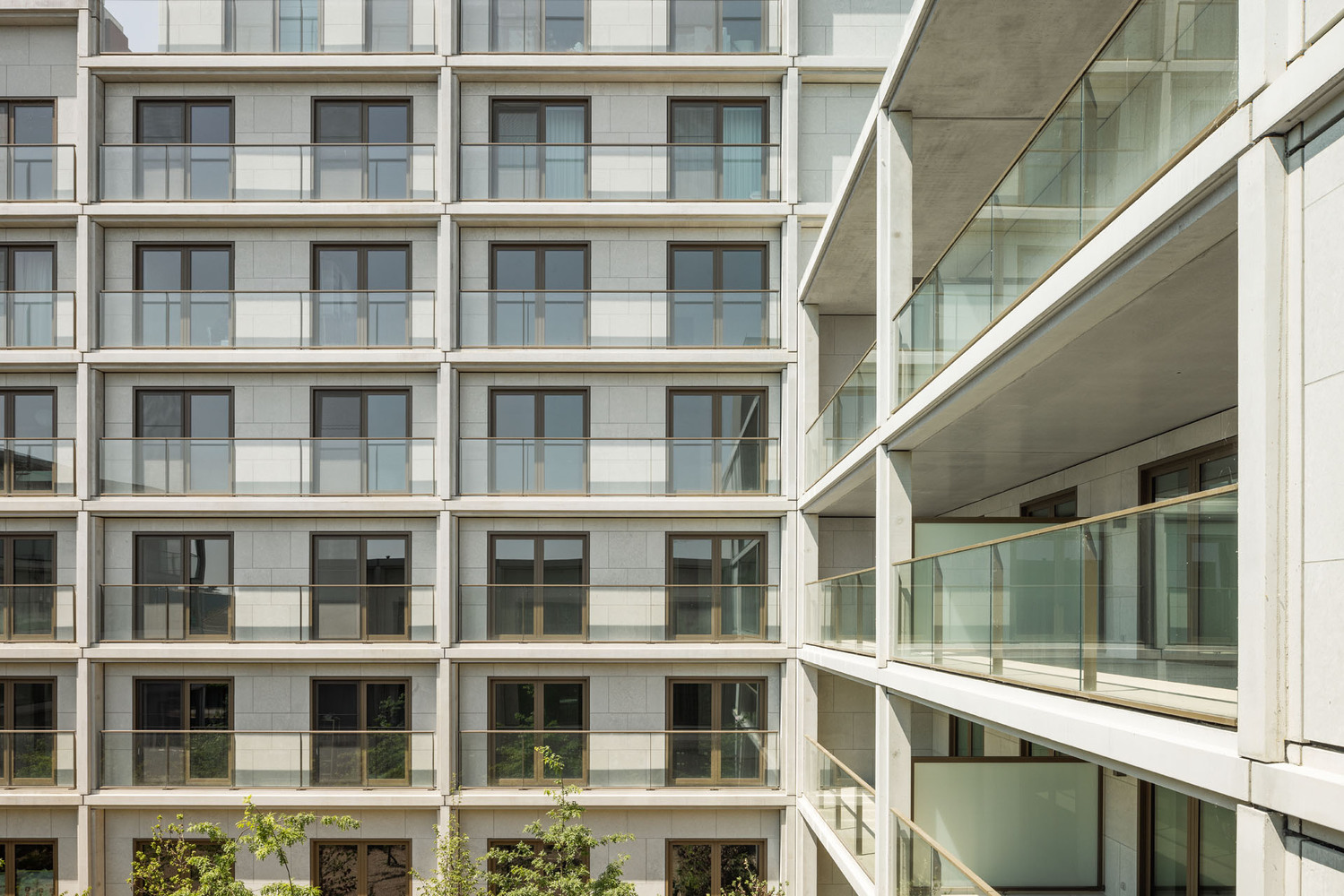 Waterzicht Apartments | 比利时十八世纪公园旁的现代住宅建筑-25