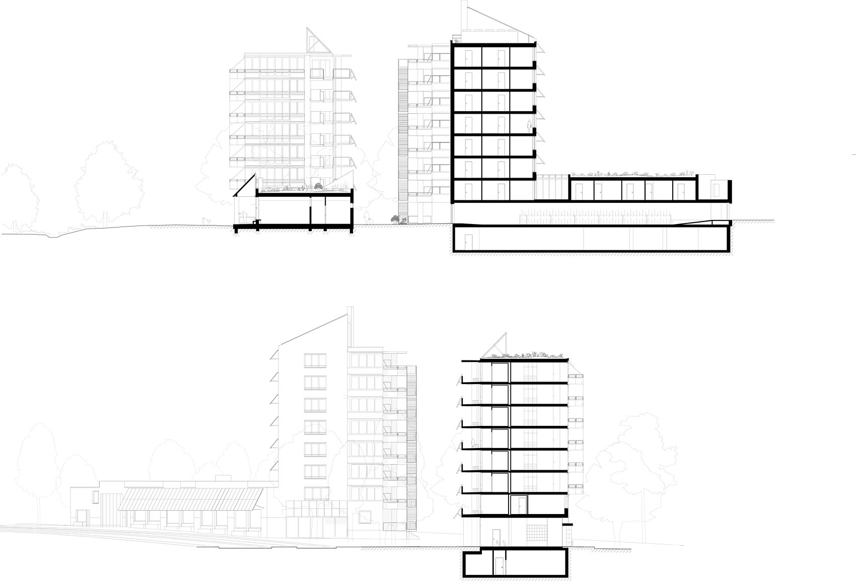 苏黎世Guggach住宅区丨瑞士苏黎世丨Donet Schäfer Reimer Architekten等多家-78