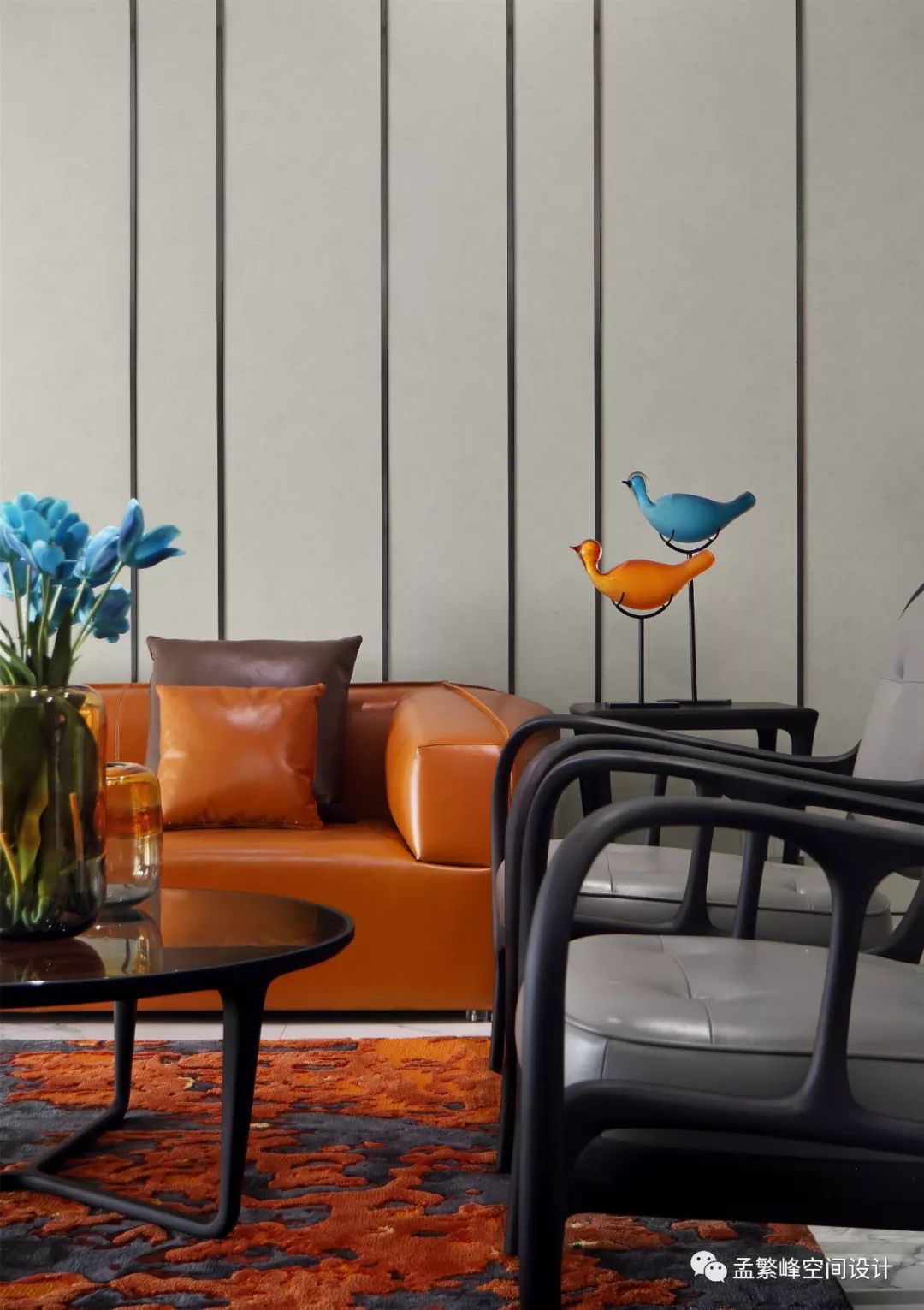 《曦-AURORA》 | 南京雅居乐花园私宅设计,橙色诠释幸福家庭生活-26