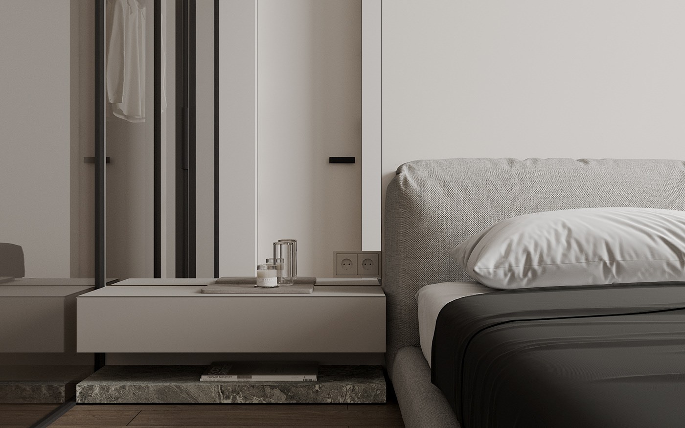 中性色系公寓设计 超高级！-9