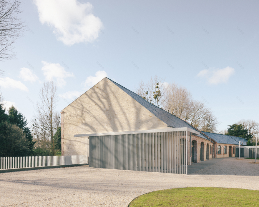 Rotation Workshops 多功能厅和协会大楼丨法国丨ACAU Architects-7