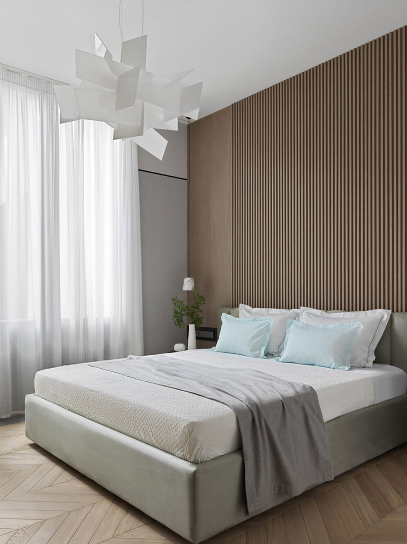 莫斯科 80 平米现代公寓，极简风格与强大储物空间的完美结合-10