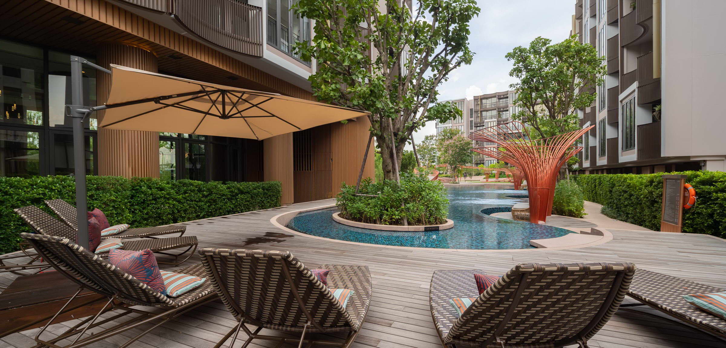 泰国 Kawa Haus 社区 | 竹子与水的慢生活艺术-32